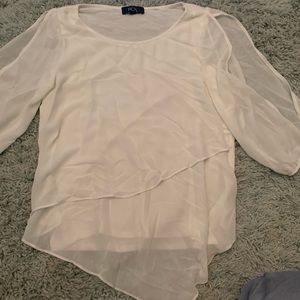 White cute top